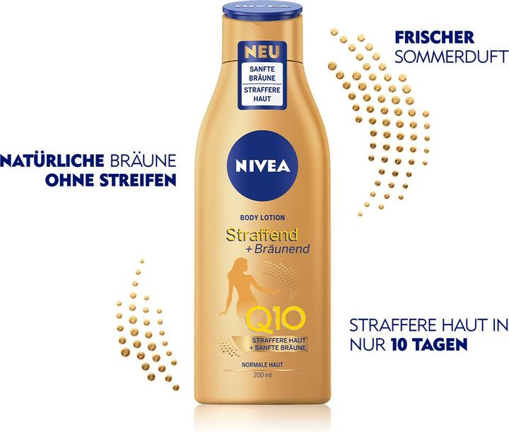 Image du produit NIVEA Q10 Straffende Body Lotion + Bronze (Lotion pour le corps, 200 ml)