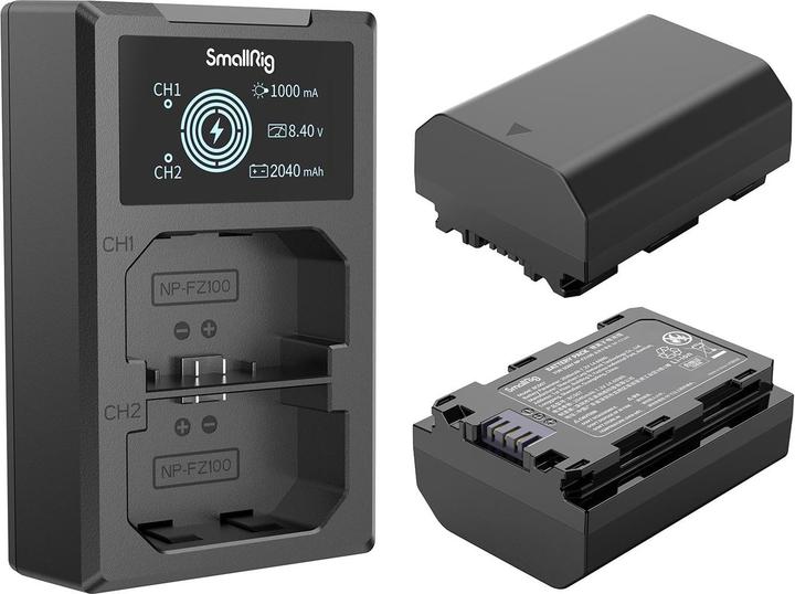 Image du produit SmallRig 3824 Kit NP-FZ100 (Chargeur de batterie d'appareil photo)