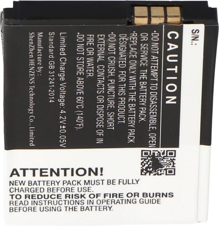 Immagine prodotto AccuCell Batteria AVM Fritz Fon M2 Replica batteria per Fritz! Batteria Fon M2, BAK130506, Fritz!Fon M2