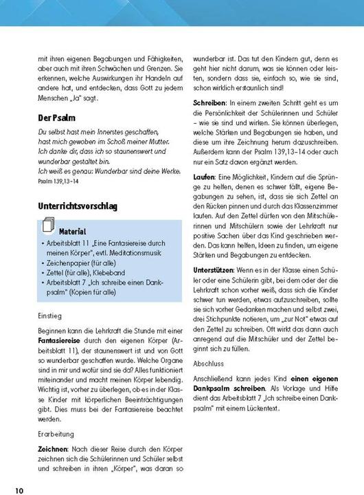 Immagine prodotto Arbeitsmaterial Grundschule. Religionsunterricht. Gottesbilder mit Psalmen entdecken und erleben (Tedesco, Catharina Fastenmeier, Petra sinistra, 2022)