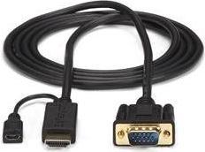 Image du produit StarTech Câble Adaptateur HDMI à VGA De 3 Pieds (1 m, HDMI)