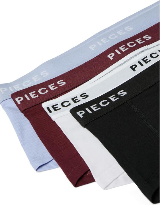 Produktbild Pieces Pclogo Lady 4 Pack Solid Noos Bc (L, 4er Pack)