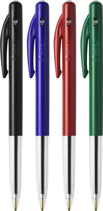 Actual product image Bic Biros 0.32 mm, 50 pieces, black (Black, Transparent, 50 x)