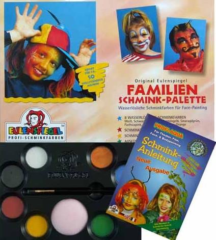 Produktbild Eulenspiegel Familien Schminkpalette