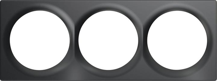 Fibaro Triple Cover Plate FG-Wx-PP-0004-8 anthracite