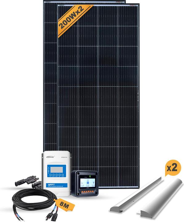 Actual product image Enjoy solar Motorhome monocrystalline set (200 W)