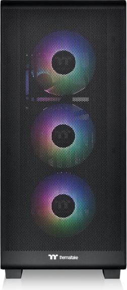 Actual product image Thermaltake S250 TG ARGB Black (mATX, Mini-ITX, ATX, E-ATX)