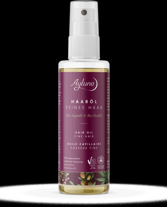 Immagine prodotto Ayluna Olio per capelli fini Argan&Hemp (100 ml)