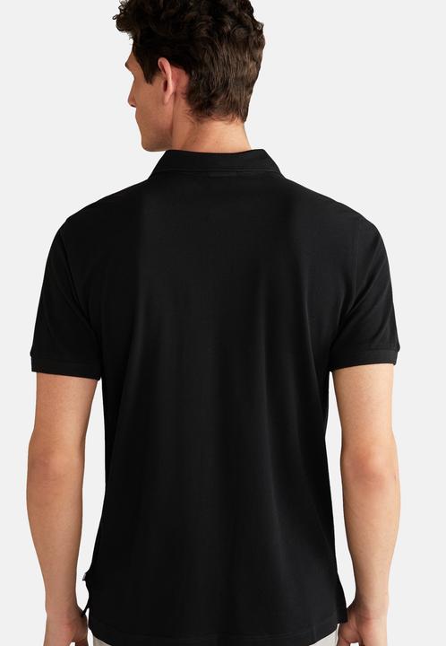 Actual product image Joop! Pima Cotton Primus Polo Shirt Short Sleeve Black (M)