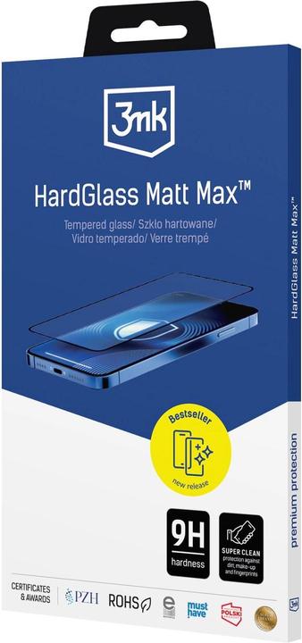 Produktbild 3MK HardGlass Matt Max iPhone 16 6.1" (1 Stück, Apple iPhone 16)