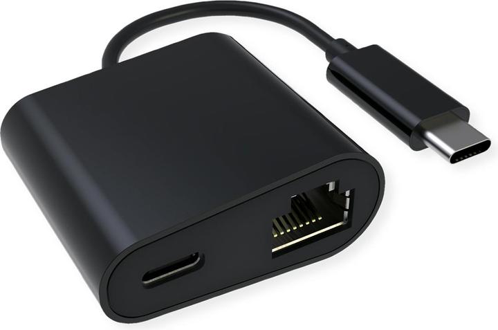 Value USB 3.2 Gen 2 Type C to Gigabit Ethernet Converter + 1x PD Port (USB-C, RJ45 (1x))