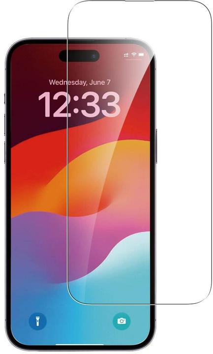 Actual product image 4smarts Second Glass (1 Piece, Apple iPhone 15)