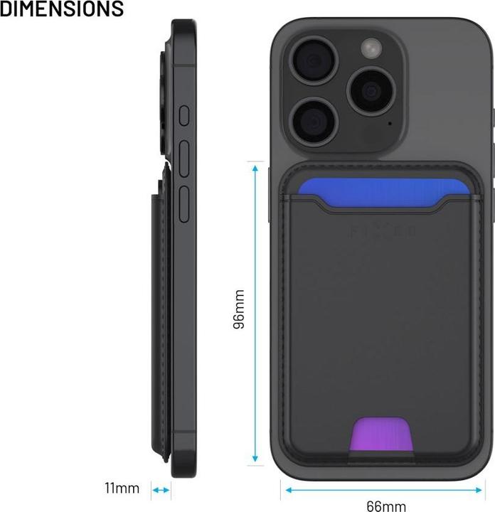 Immagine prodotto Fixed Mag Wallet Tracker for Apple Find My iPhone - Black