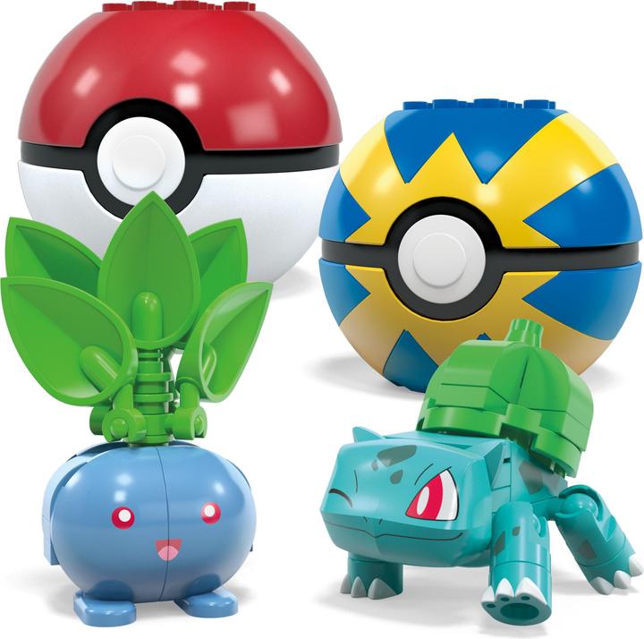 Image du produit MEGA Pokémon 4 types de plantes Set Pokémon