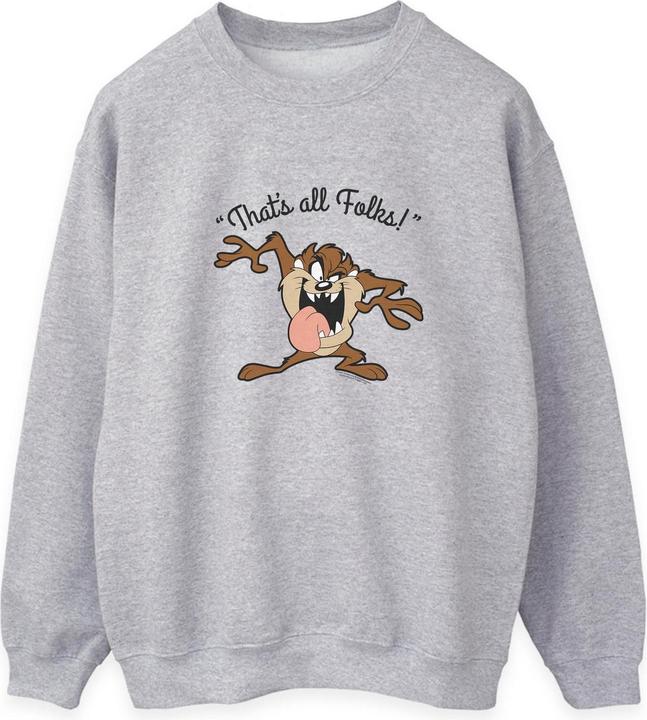 Looney Tunes That's All Folks Sweatshirt