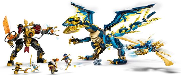 Actual product image LEGO Imperial Mech Duel against the Elemental Dragon (71796, LEGO Ninjago)