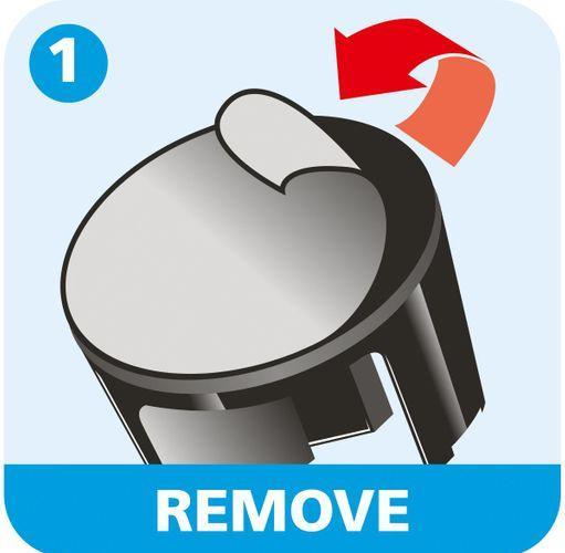 Actual product image tesa tesafilm COMPACT table dispenser, tape dispenser with non-slip base, incl. 1 roll of tesafilm