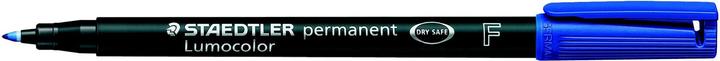 Image du produit Staedtler Lumocolor permanent (Bleu, 0.60 mm, 1 x)