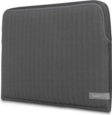 Image du produit Moshi Pluma Laptop Sleeve pour MacBook Pro/Air 13" (2020) - gris Herringbone (13", Apple)