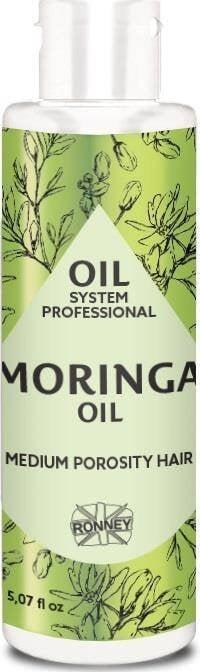 Ronney Professional Oil System Medium Prosity Hair Oil For Medium Porosity Hair Moringa 150Ml (150 ml)