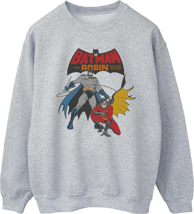 Batman und Robin Sweatshirt aus Baumwolle