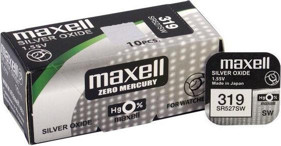 Image du produit Maxell SR527SW (10 pcs, SR64, 17 mAh)