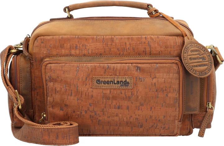 Greenland Nature Handtasche Leder 30 cm