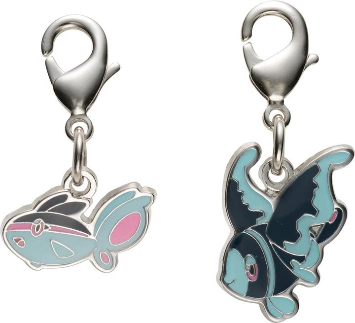 Pokémon Pokemon Center - Finneon, Lumineon Schlüsselanhänger - 2 Stück