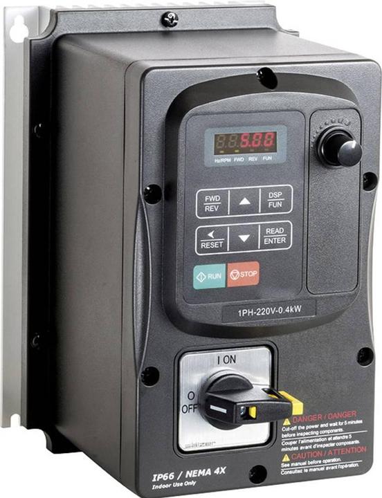 Peter Electronic Inverter 0,37kW monofase 230V