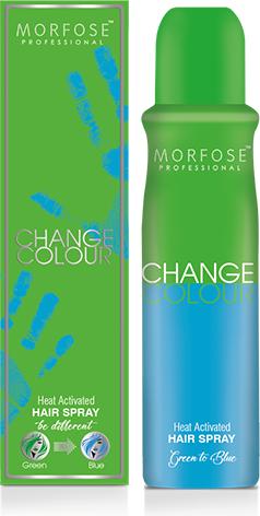 Morfose Farbewechsel Spray Grün/Blau 150ml