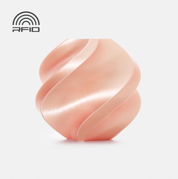 Actual product image Bambu Lab - PLA Silk+ - Pink - 1.75mm (PLA, 1.75 mm, Pink)