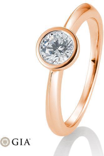 Breuning Ring Zarge 0,40-0,60 ct. (53, 585/14 K Gold)