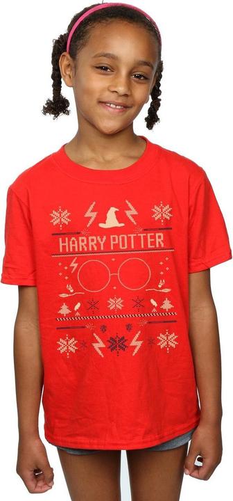 Produktbild Christmas Pattern TShirt Mädchen (140, 146)