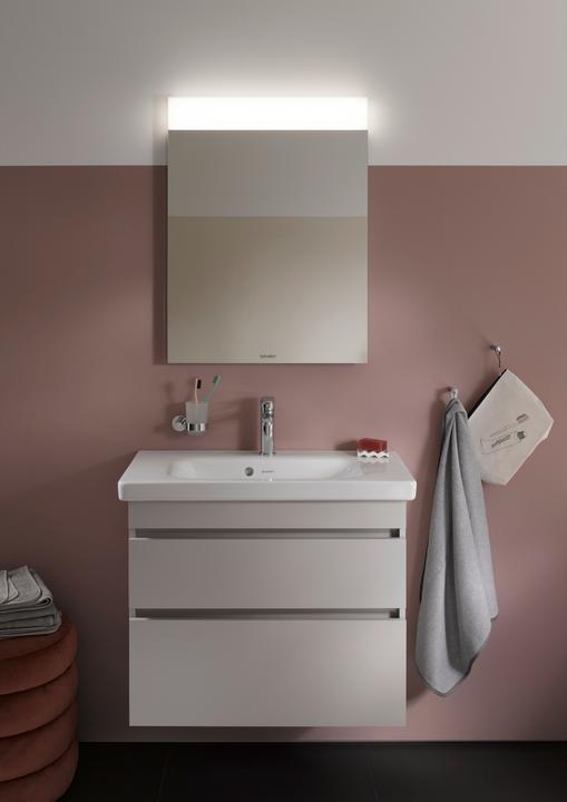 Actual product image Duravit Glass holder D-CODE with glass right chrome
