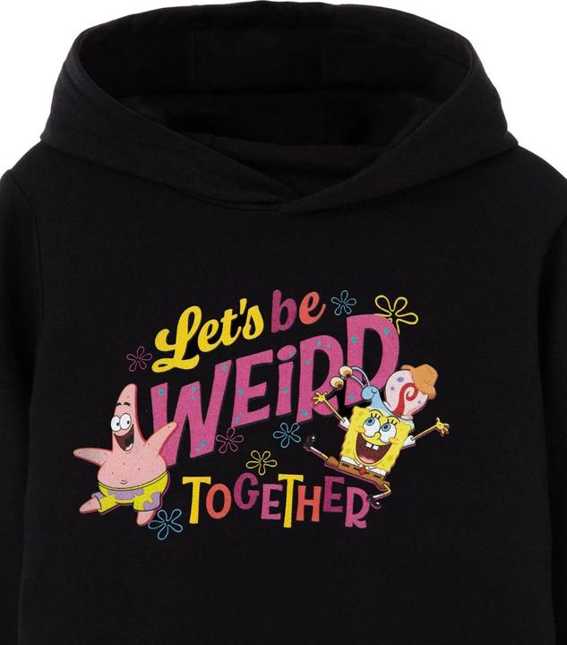 Produktbild Spongebob Squarepants Let's Be Weird Together Kapuzenpullover Mädchen (116)