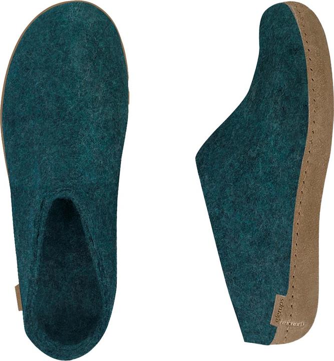 Image du produit Glerups Pantoufles à semelle de cuir (48)