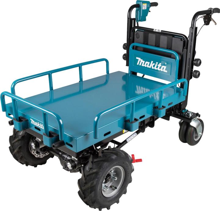 Actual product image Makita DCU601Z Wheelbarrow 300kg height-adjustable air