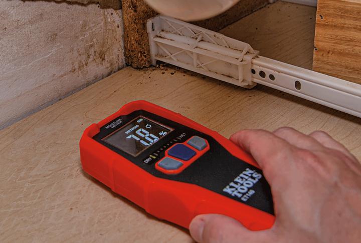 Produktbild Klein Tools ET140 Materialfeuchtemessgerät Messbereich Baufeuchtigkeit (Bereich) 0 bis 100 % vol Messbereich Ho