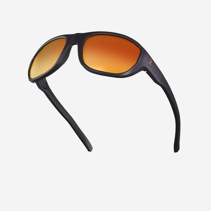 Image du produit Quechua Lunettes de soleil randonnée MH T500 enfants 6-10 ans catégorie 4 bleu foncé/orange