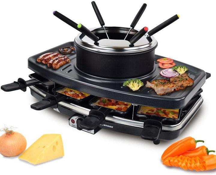 Actual product image Syntrox Raclette und Fondue-Set