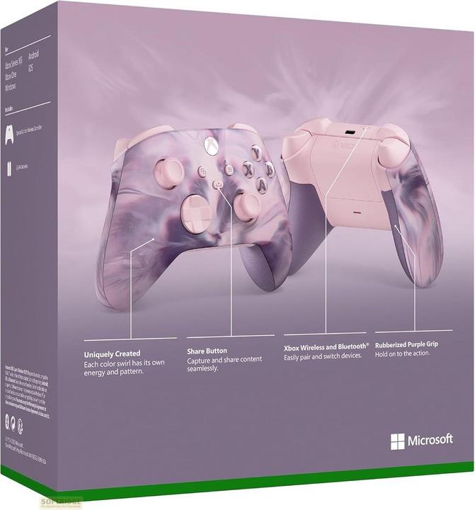 Actual product image Microsoft Xbox Wireless Controller - Dream Vapor (Special Edition) (Xbox Series X, Xbox Series S, Xbox One X, Xbox One S)