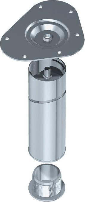 Actual product image Element-System Tubular steel feet