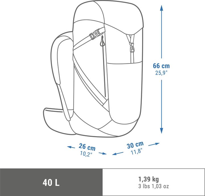 Image du produit Quechua MH500 40 (40 l)