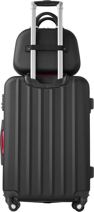 Actual product image tectake Suitcase Set Suitcases Trolley Set Trolleys Hardcase trolley (90 l, L (90 - 115l))