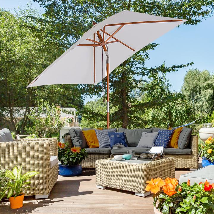Produktbild Outsunny Sonnenschirm knickbar (1.50 m)