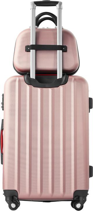 Actual product image tectake Suitcase Set Suitcases Trolleys Trolley Set Hardcase trolley (90 l, M (50 - 90l))