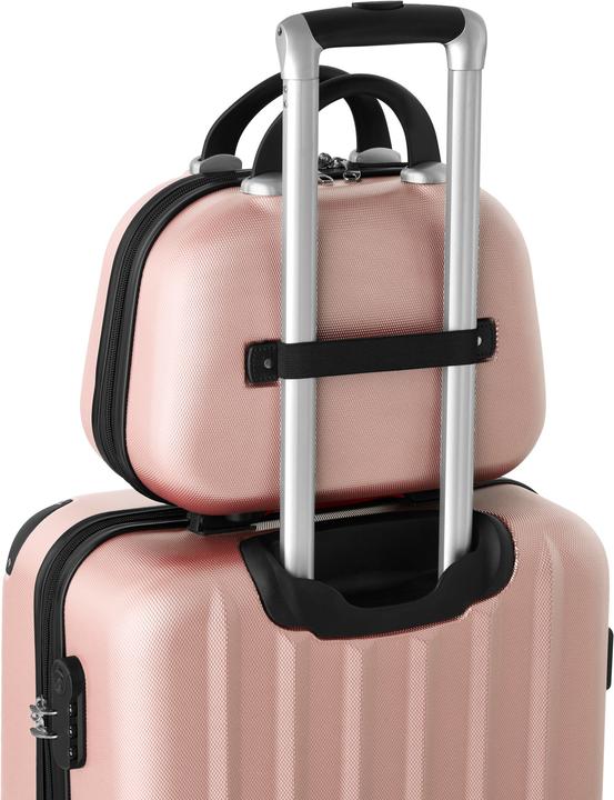 Actual product image tectake Suitcase Set Suitcases Trolleys Trolley Set Hardcase trolley (90 l, M (50 - 90l))