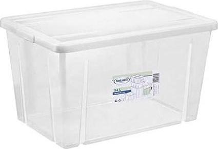 Tontarelli storage box 54l with lid box box transparent (54 l)