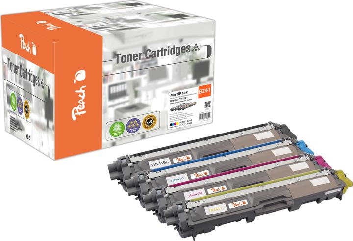 Image du produit Peach TN-241 MultiPack (M, CF, C, Y)