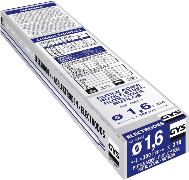GYS Rutile electrodes E6013